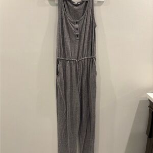 GAP Gray Sleeveless Jumpsuit